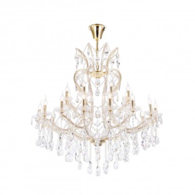 Подвесная люстра Maytoni Doris DIA881-PL-24-G &mdash; svetrussia.ru