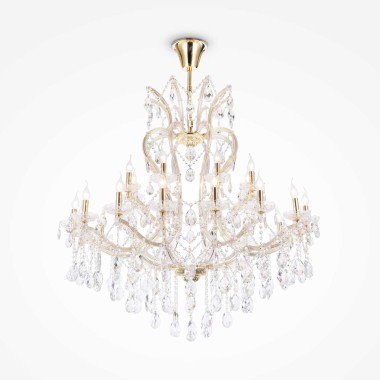 Подвесная люстра Maytoni Doris DIA881-PL-24-G &mdash; svetrussia.ru