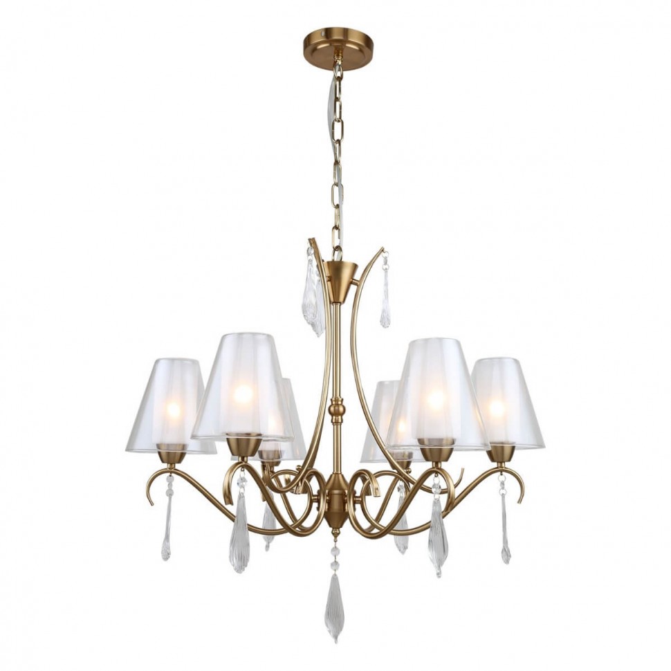 Подвесная люстра Lussole LGO GREENSBORO LSP-8824 фото 1 &mdash; svetrussia.ru