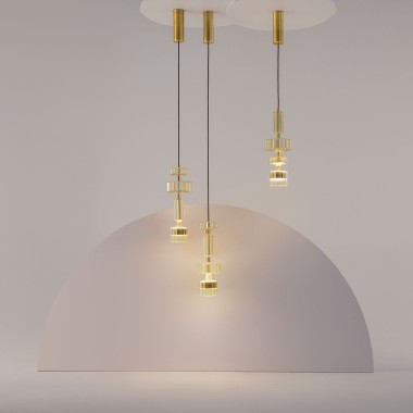 Подвесной светодиодный светильник Maytoni Level MOD253PL-L18BS3K2 &mdash; svetrussia.ru