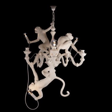 Подвесная люстра Loft IT Monkey 10314 White &mdash; svetrussia.ru