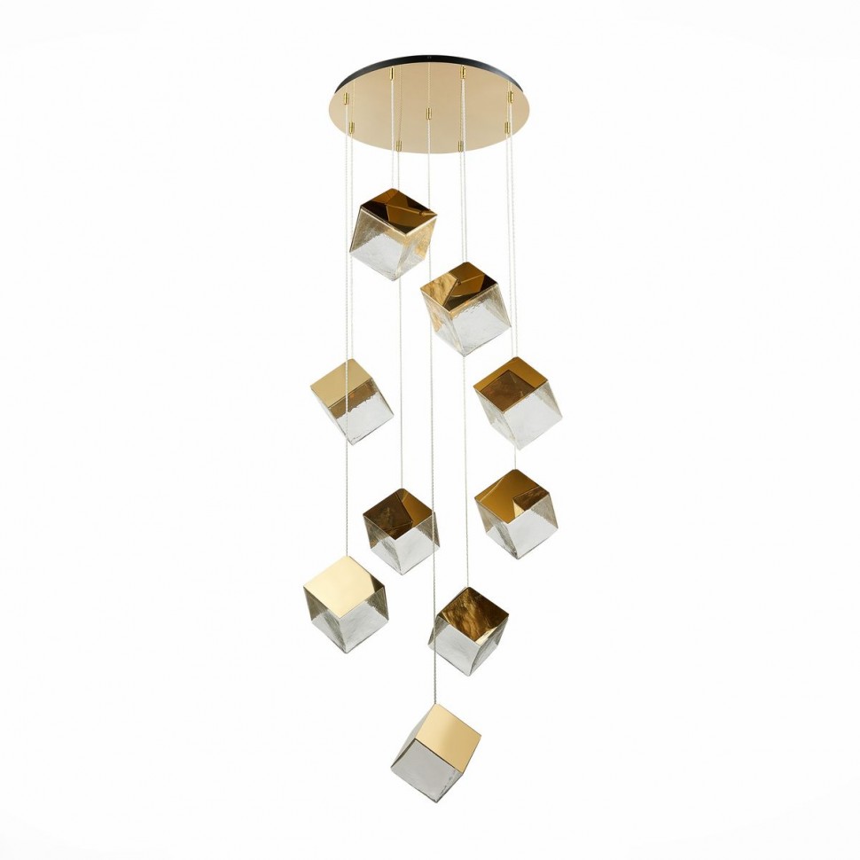 Подвесная люстра ST Luce Riello SL1182.203.09 фото 1 &mdash; svetrussia.ru