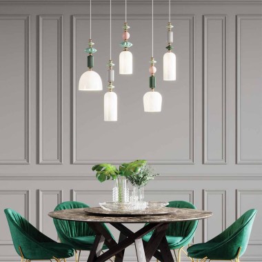 Подвесной светильник Odeon Light Classic Candy 4861/1A &mdash; svetrussia.ru