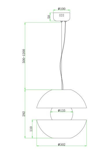 Подвесной светодиодный светильник Maytoni Rebel MOD322PL-L6B3K &mdash; svetrussia.ru