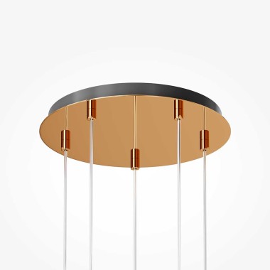 Подвесная светодиодная люстра Maytoni Drop MOD273PL-L80G3K &mdash; svetrussia.ru