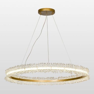 Подвесная светодиодная люстра Lussole Loft Bibb LSP-8655 &mdash; svetrussia.ru