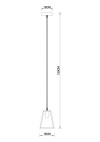 Подвесной светильник Arte Lamp Brussels A8030SP-1WH фото 2 &mdash; svetrussia.ru
