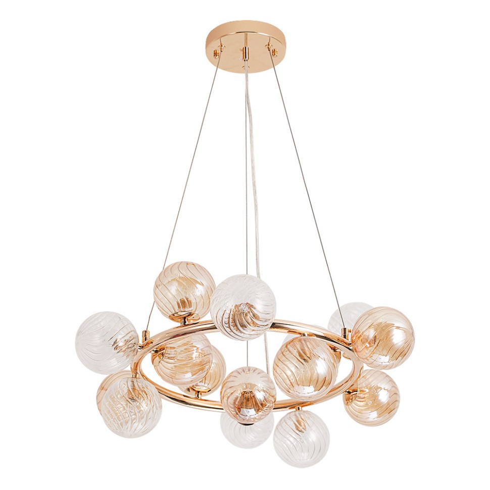 Подвесная люстра Arte Lamp ETEREO A5261LM-15GO фото 1 &mdash; svetrussia.ru