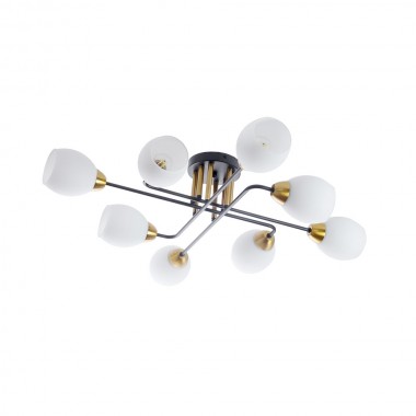 Потолочная люстра Arte Lamp ANDREA A8141PL-8BK &mdash; svetrussia.ru