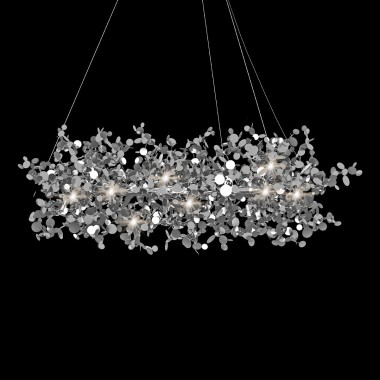 Подвесная люстра Loft IT Spark 10101/600 Chrome &mdash; svetrussia.ru