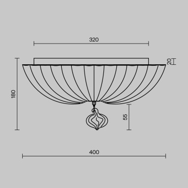 Потолочный светильник Maytoni Sienna C216-CL-03-N &mdash; svetrussia.ru