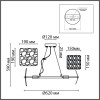 Подвесная люстра Lumion Moderni Liberti 6588/6 фото 2 &mdash; svetrussia.ru