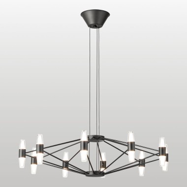 Люстра подвесная Lussole HOPKINS LSP-7408 &mdash; svetrussia.ru