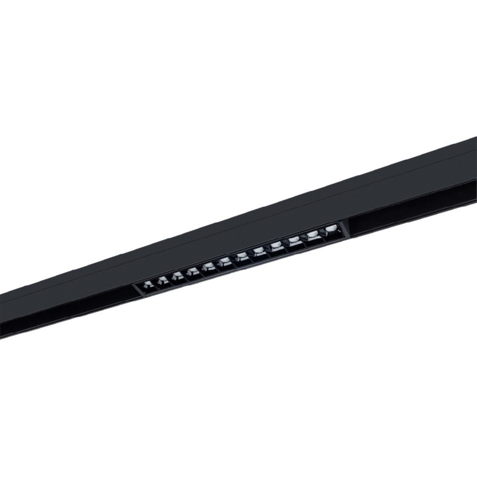 Трековый светодиодный светильник для магнитного шинопровода Arte Lamp Linea A4634PL-1BK фото 1 &mdash; svetrussia.ru