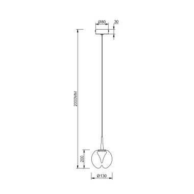 Подвесной светильник Mantra ANDROMEDA 9078 &mdash; svetrussia.ru