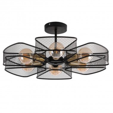 Потолочная люстра Arte Lamp Maasym A7044PL-6BK &mdash; svetrussia.ru