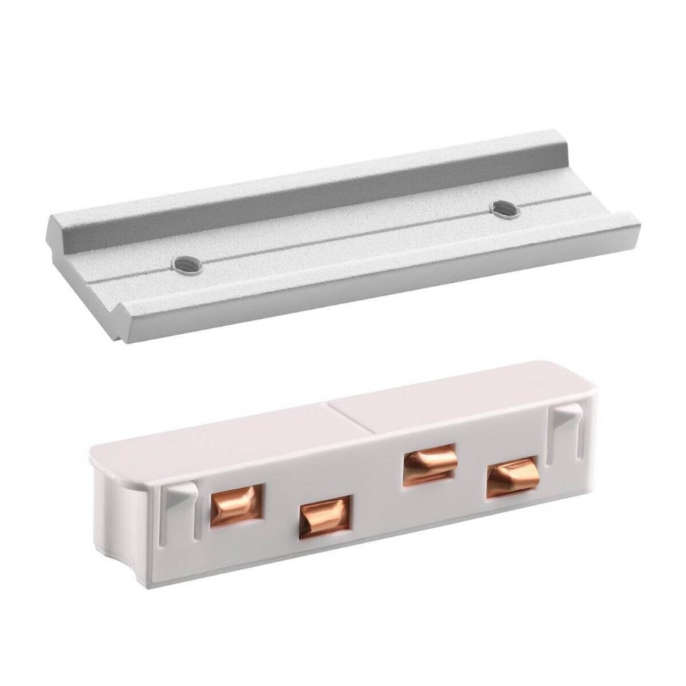 Соединитель с токопроводом для низковольтного шинопровода Novotech SHINO NT23 000 135163 фото 1 &mdash; svetrussia.ru