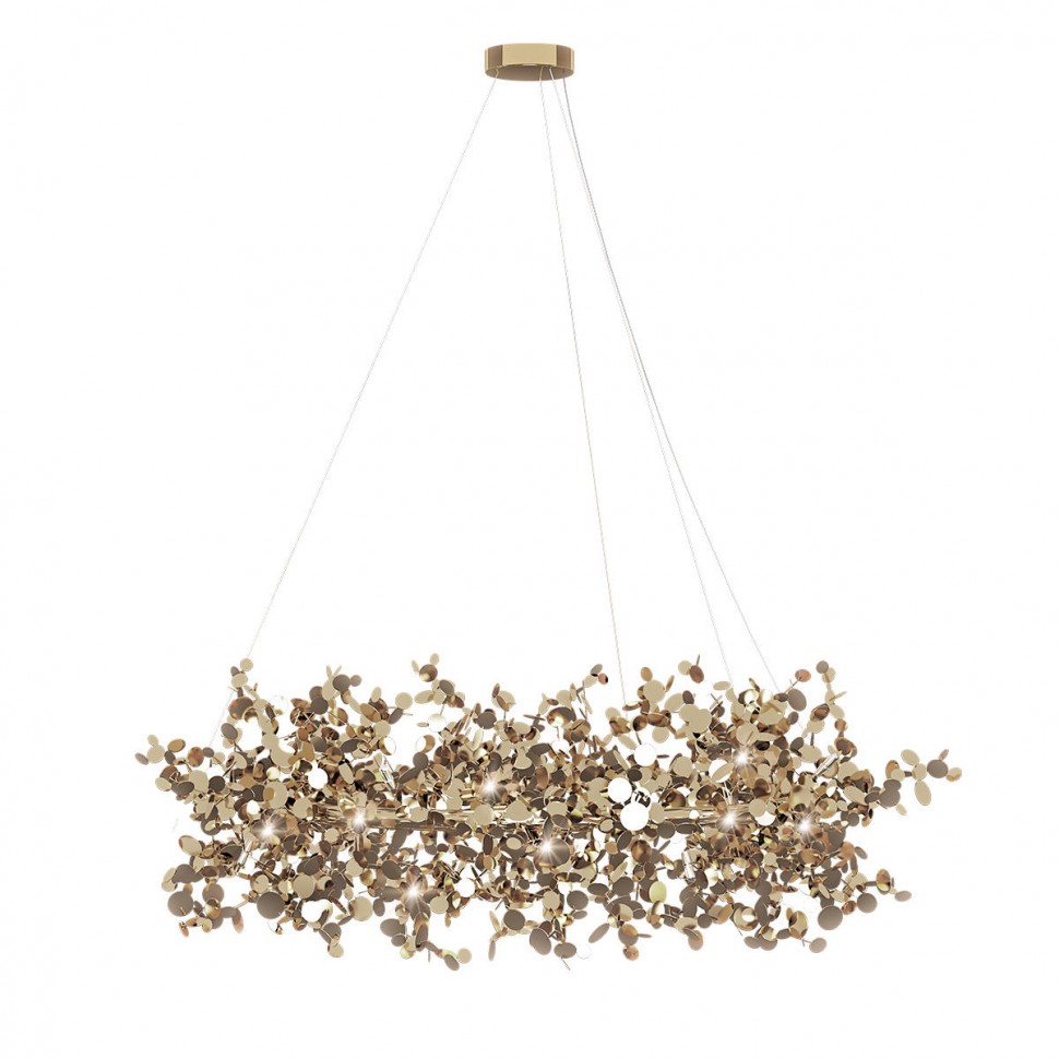 Подвесная люстра Loft IT Spark 10101/600 Gold фото 1 &mdash; svetrussia.ru