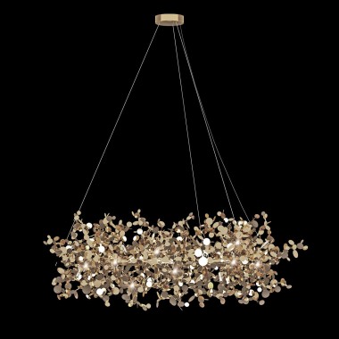 Подвесная люстра Loft IT Spark 10101/600 Gold &mdash; svetrussia.ru