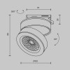 Трековый светодиодный светильник Maytoni Technical Unity Magic TR006-1-12W3K-B4K фото 2 &mdash; svetrussia.ru
