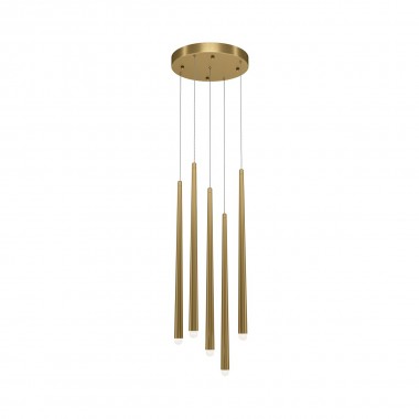 Подвесной светодиодный светильник Maytoni Cascade MOD132PL-L30BSK &mdash; svetrussia.ru