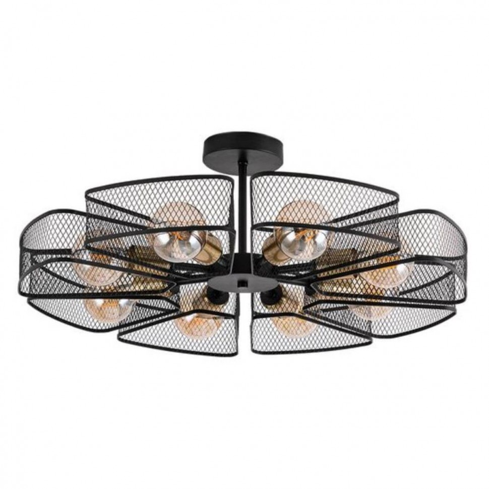 Потолочная люстра Arte Lamp Maasym A7044PL-8BK фото 1 &mdash; svetrussia.ru