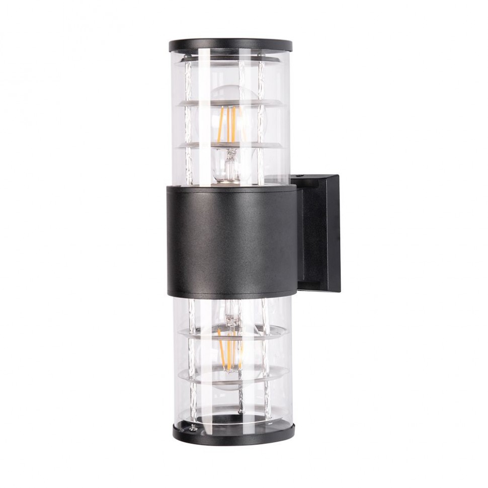 Уличный настенный светильник Arte Lamp Tokyo A5315AL-2BK фото 1 &mdash; svetrussia.ru