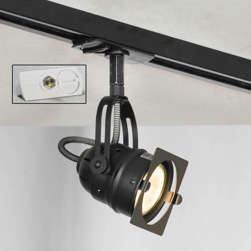 Трековый светильник однофазный Lussole LOFT Track Lights LSP-9118-TAW фото 1 &mdash; svetrussia.ru