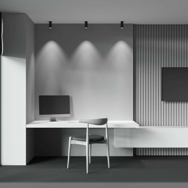 Потолочный светодиодный светильник Maytoni Technical Focus LED C056CL-L12B4K-W-B &mdash; svetrussia.ru