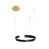 Подвесной светодиодный светильник Loft IT Ring 10025/400 Black фото 1 &mdash; svetrussia.ru