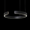Подвесной светодиодный светильник Loft IT Ring 10025/400 Black фото 2 &mdash; svetrussia.ru