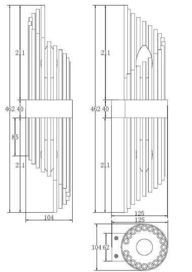 Бра Maytoni Frame MOD174WL-02G &mdash; svetrussia.ru