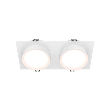 Встраиваемый светильник Maytoni Technical Hoop DL086-02-GX53-SQ-W &mdash; svetrussia.ru