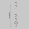 Подвесной светильник Maytoni Monochrome MOD071PL-L8B3K2 фото 8 &mdash; svetrussia.ru