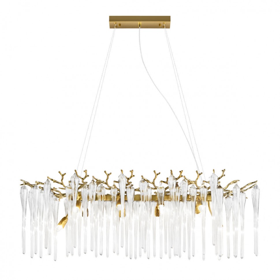 Подвесная люстра Loft IT Waterfall 10350/1000L AB фото 1 &mdash; svetrussia.ru