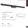 Трековый светодиодный светильник для магнитного шинопровода Arte Lamp Linea A4638PL-1BK фото 2 &mdash; svetrussia.ru
