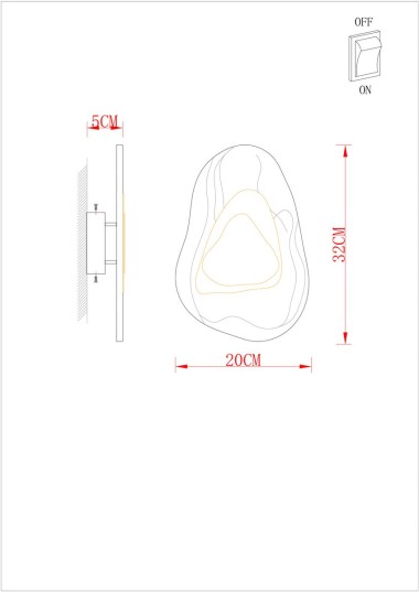 Настенный светодиодный светильник Arte Lamp Libertas A2096AP-5PB &mdash; svetrussia.ru