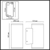 Уличный настенный светодиодный светильник Odeon Light Nature Long 7142/24WL фото 2 &mdash; svetrussia.ru