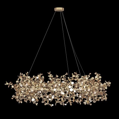 Подвесная люстра Loft IT Spark 10101/800 Gold &mdash; svetrussia.ru