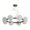 Подвесная люстра Freya Donuts FR5444PL-08BS фото 1 &mdash; svetrussia.ru