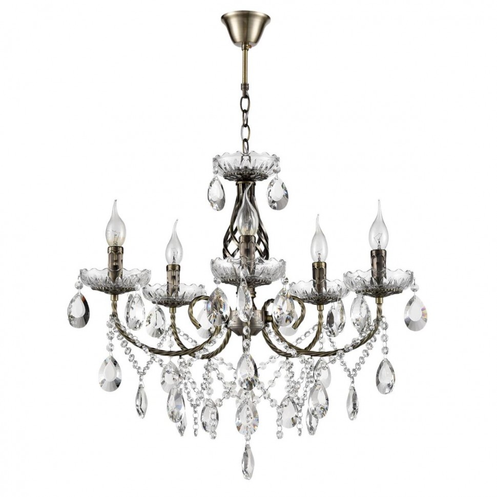 Подвесная люстра Lumion Classi Linn 8190/5 фото 1 &mdash; svetrussia.ru