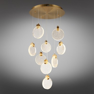 Подвесная светодиодная люстра Aployt Frederik APL.054.06.45 &mdash; svetrussia.ru