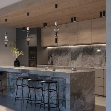 Подвесной светильник Maytoni Monochrome MOD071PL-L8B3K3 &mdash; svetrussia.ru