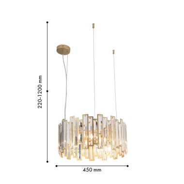 Подвесная люстра F-Promo Steg 4484-4P &mdash; svetrussia.ru