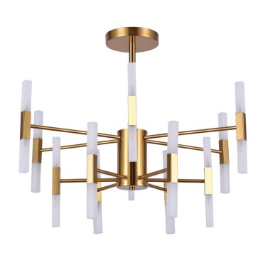 Подвесная люстра Arte Lamp Ramona A7410PL-24PB &mdash; svetrussia.ru