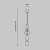 Подвесной светильник Maytoni Monochrome MOD071PL-L8B3K1 фото 7 &mdash; svetrussia.ru