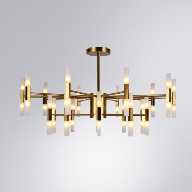 Подвесная люстра Arte Lamp Ramona A7410PL-40PB &mdash; svetrussia.ru