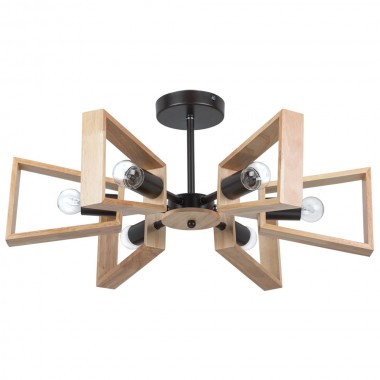 Потолочная люстра Arte Lamp Brussels A8030PL-6BK &mdash; svetrussia.ru