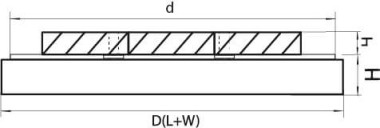 Накладной светодиодный светильник Lightstar Arco 226204 &mdash; svetrussia.ru