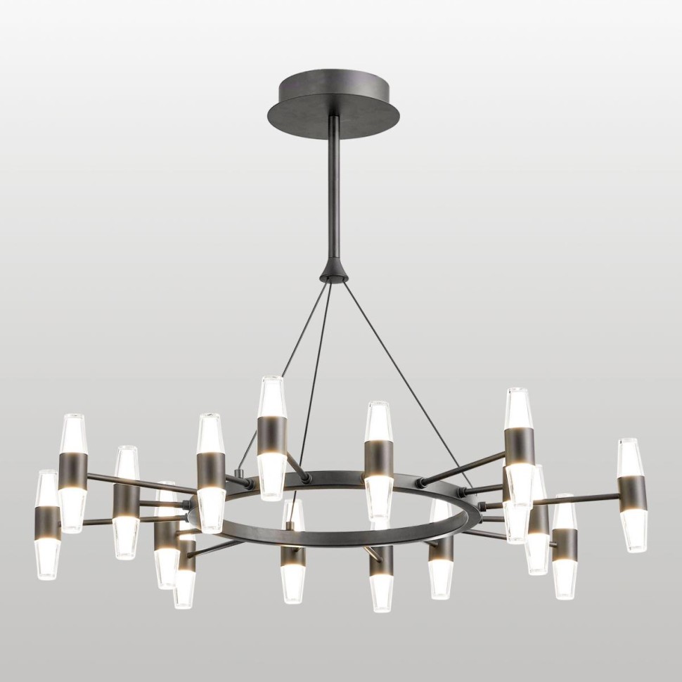 Люстра подвесная Lussole HOPKINS LSP-7407 фото 1 &mdash; svetrussia.ru